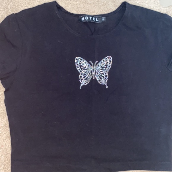 Motel Rocks crop top - Picture 2 of 2